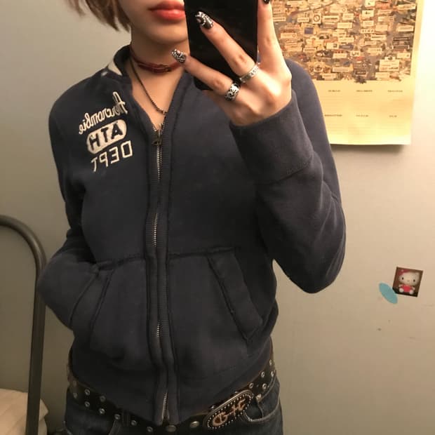 Abercrombie 아베크롬비 기모 집업