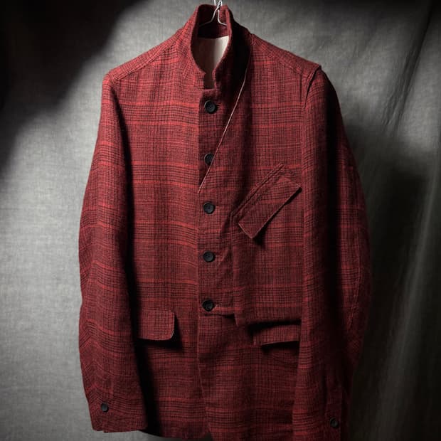 The Viridi Anne 23FW Check Jacket