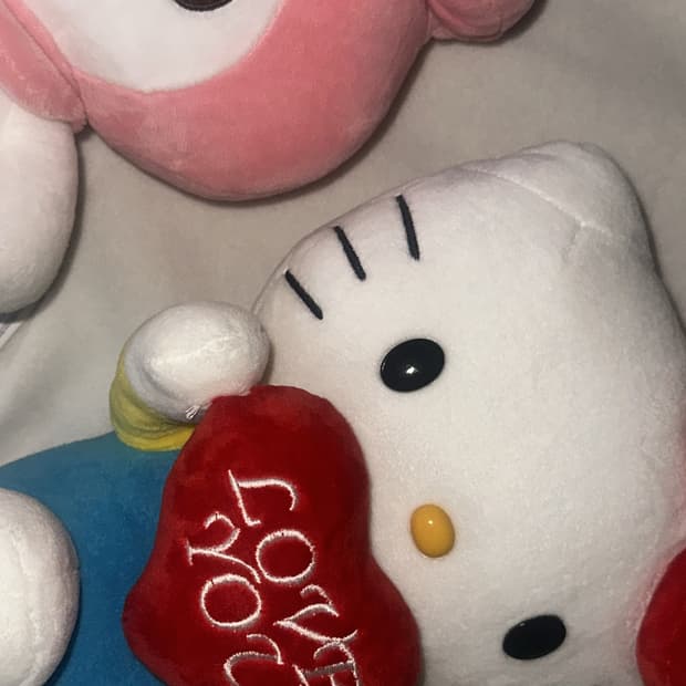 마이멜로디 + 헬로키티 인형