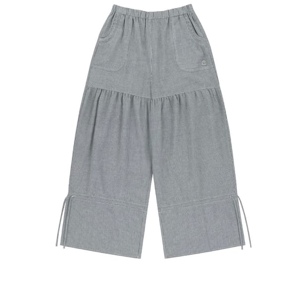 코이세이오 shirring stripe pants