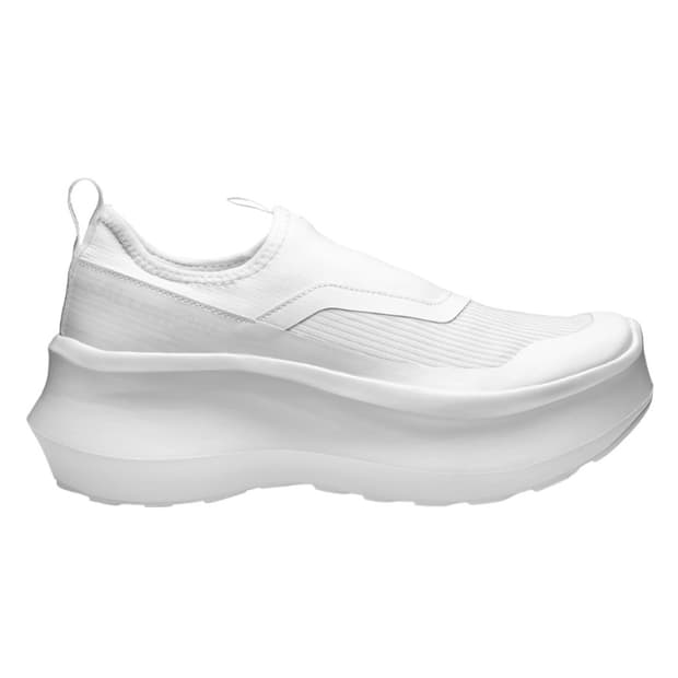 (새상품)살로몬 x 꼼데가르송 슬립 온 플랫폼 화이트