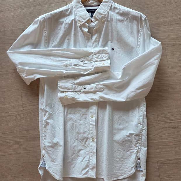 타미힐피거 옥스포드 셔츠 L 