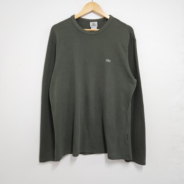 라코스테 와플 니트 롱슬리브 7 (XL)
