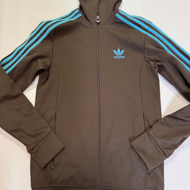 아디다스 유로파 트랙탑 브라운 져지(90사이즈)