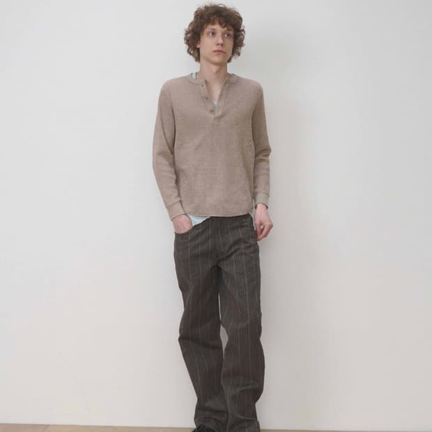 17end 스트라이프 데님진