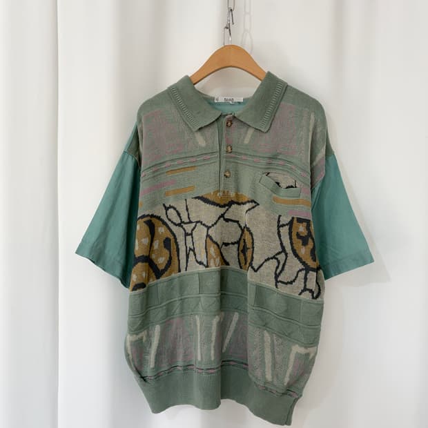 heath selection short sleeve knit