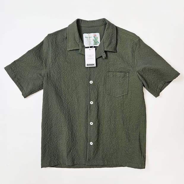 하울린 Howlin 23ss 시어서커 반팔 셔츠 PN4060