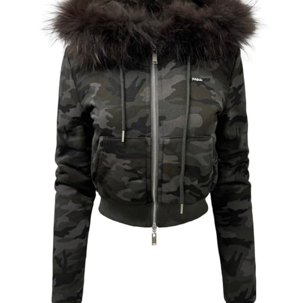 페일제이드 카모 후드집업