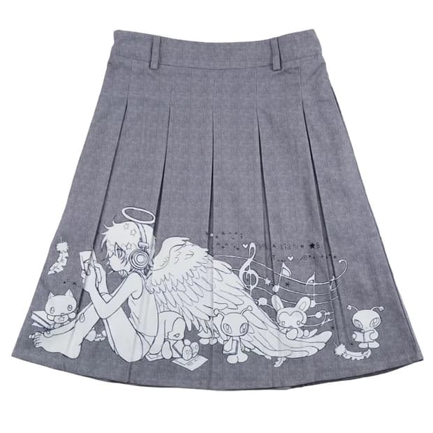 yuminha Angel Pleated Skirt 유민하 스커트 S사이즈