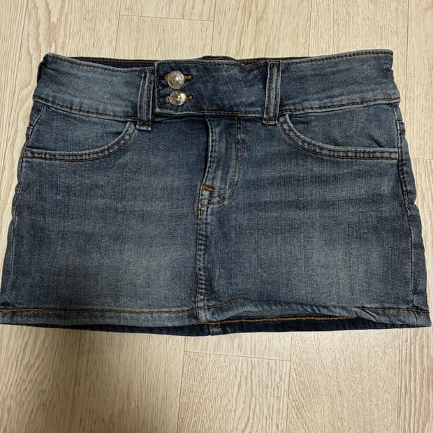 H&M 데님 미니스커트