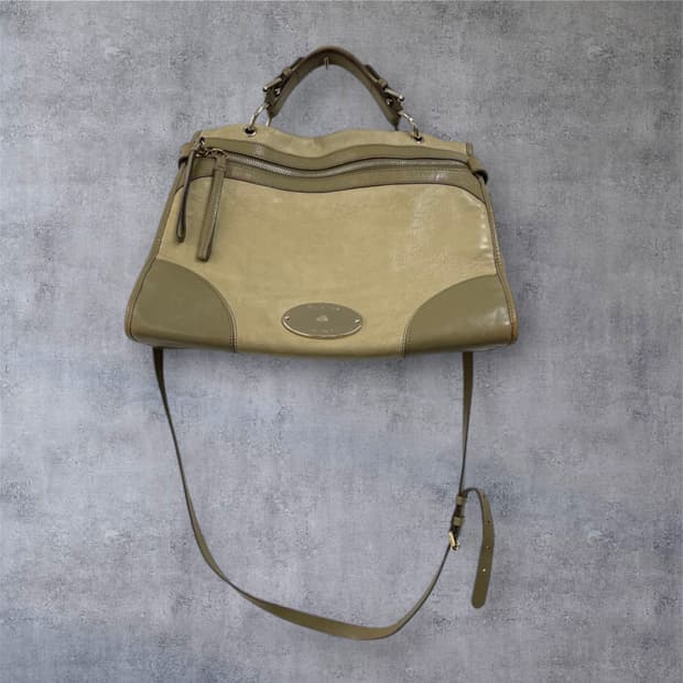 멀버리 Mulberry 올리브 베이지 테일러 사첼백 토트백
