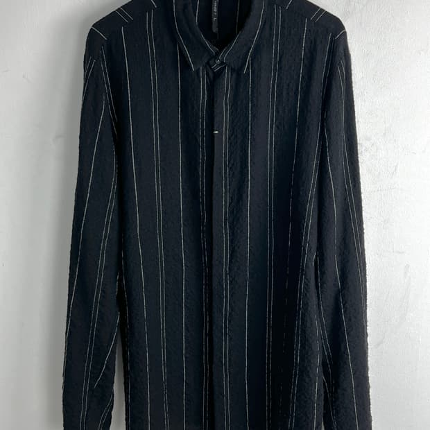 Transit Uomo Wool Stripe Shirts