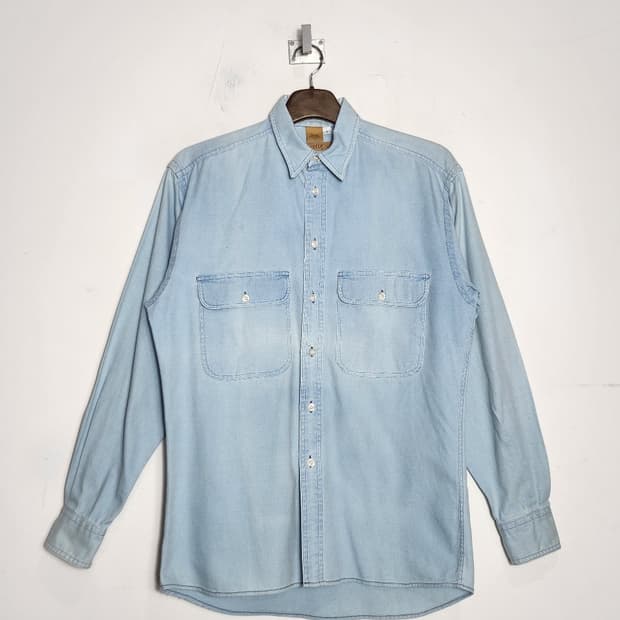 빈티지 데님 워크셔츠