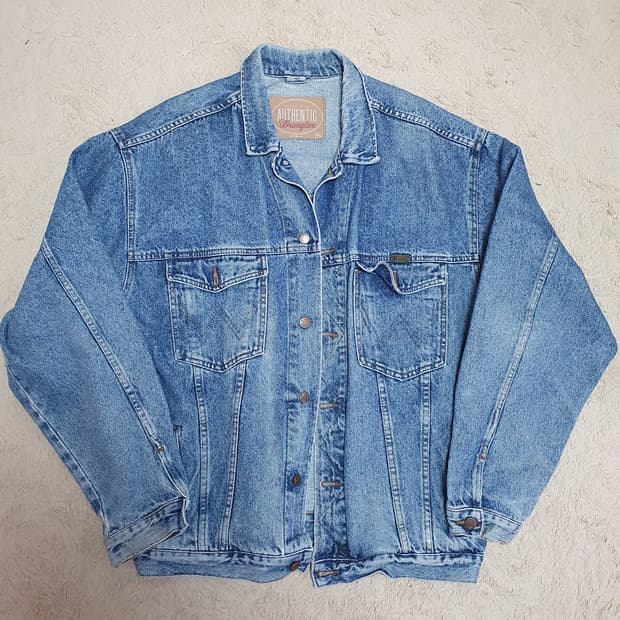 랭글러 트러거 데님 청자켓