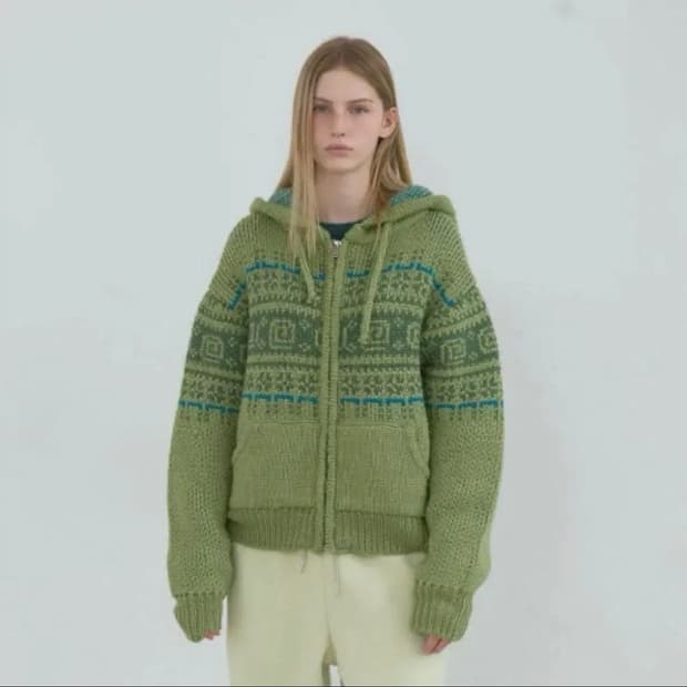 [구해요] 엔조블루스 노르딕 집업 후디