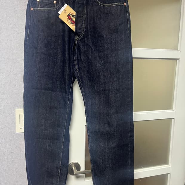 제라도 301EXX  데님팬츠 인디고 (32)