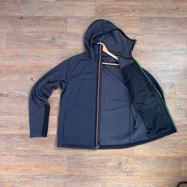 노스페이스 FW 후드 집업 자켓 L 105 기모 트레이닝