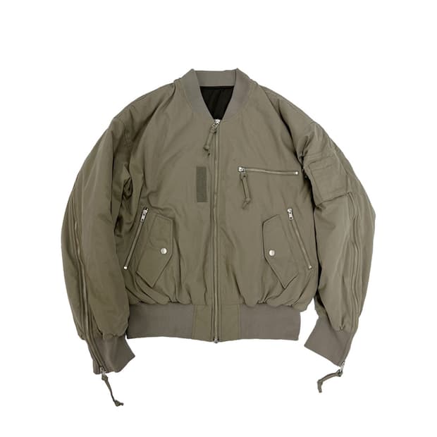 그레일즈 멀티 지퍼 봄버 자켓