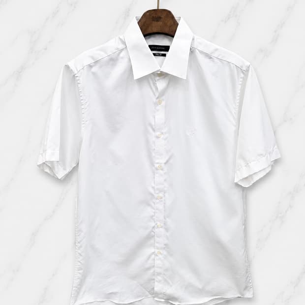 105,XL) LOUIS QUATORZE 루이까또즈 올화이트 반팔셔츠~