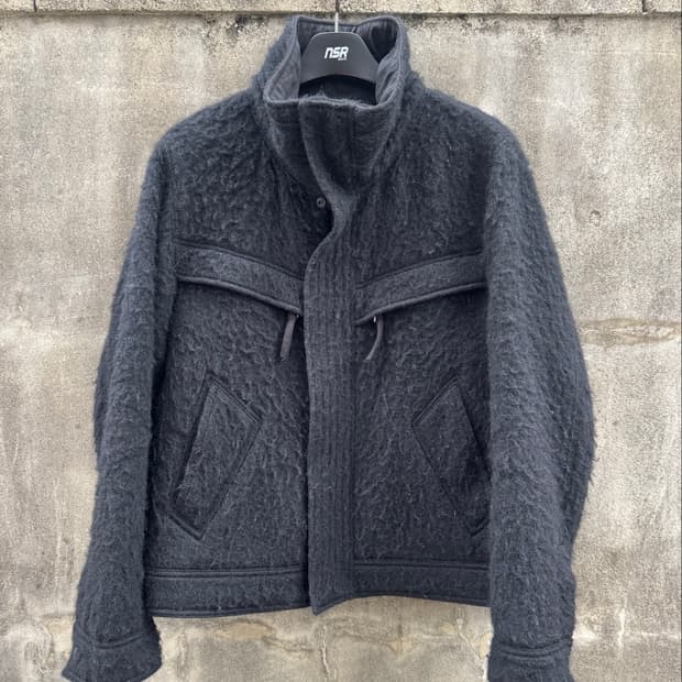 Blackmerle mohair jacket (black/size S)