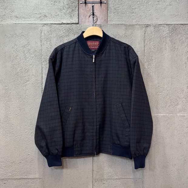 SB Collection 체크 블루종 자켓 (L)  