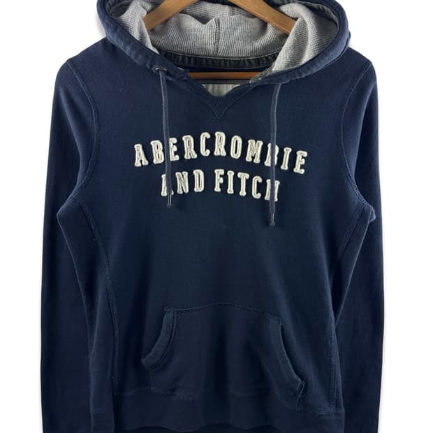 아베크롬비 네이비 로고 후드티2201