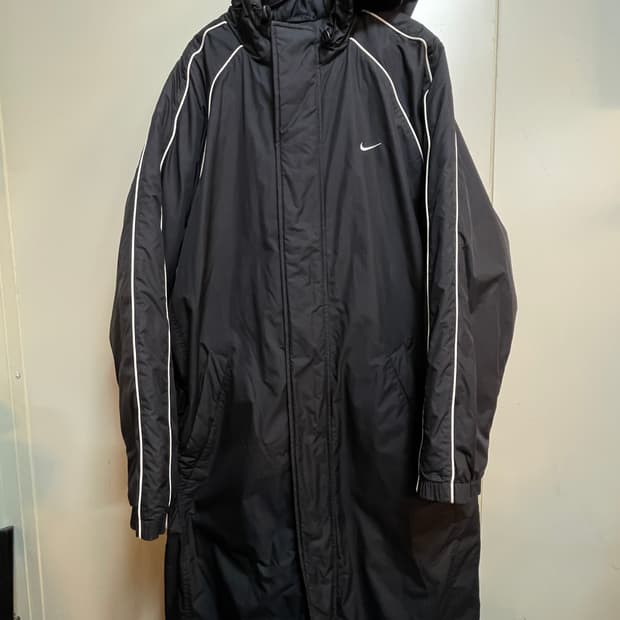 올드스쿨 나이키 롱패딩