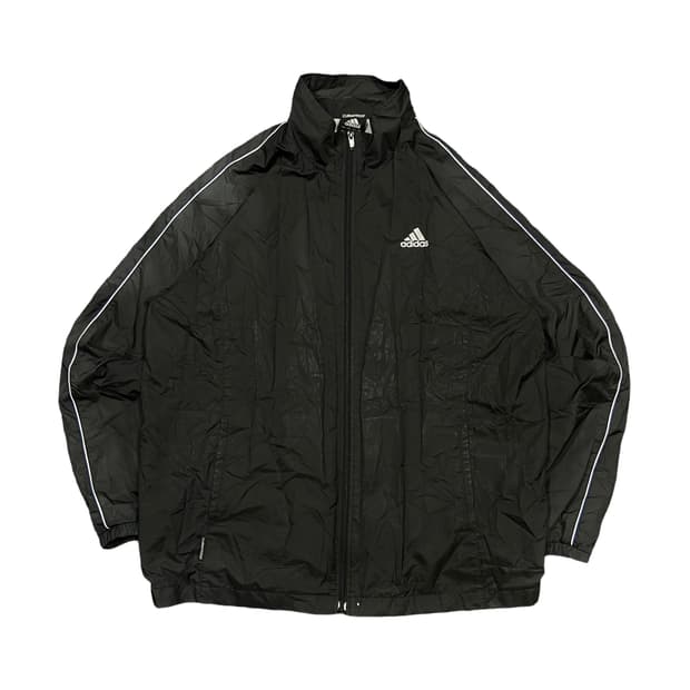 아디다스 블랙 바람막이 L 