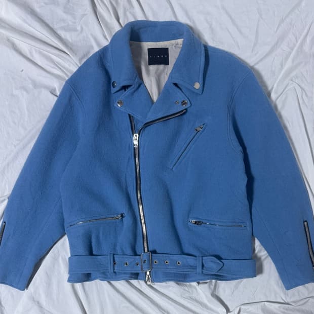 Cinoh 울 라이더 자켓