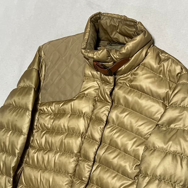 S 폴로랄프로렌 여성용 덕다운 고햄글로스드 패딩