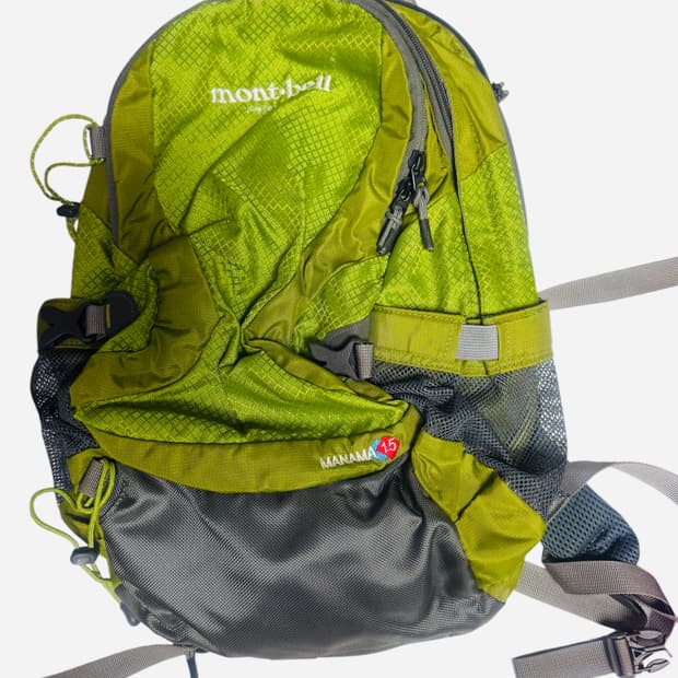 mont-bell MANANMA 15 라임그린 백팩