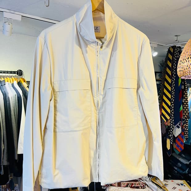 씨피컴퍼니 코튼 나일론 혼방 자켓(이탈리아제)