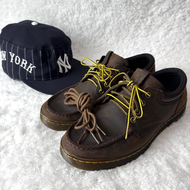 닥터마틴 OG 윌모트 더비 보트 슈즈 크레이지호스 1461 UK8