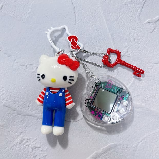 클래식키티  다마고치 커스텀키링