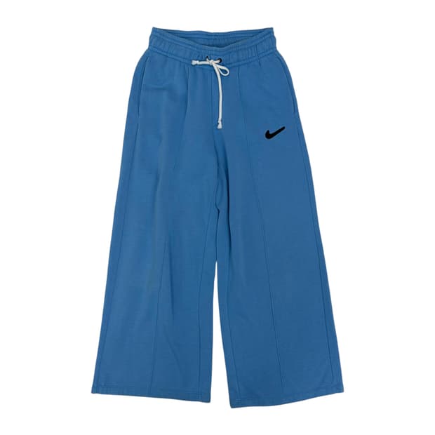 나이키 블루 와이드 트레이닝 팬츠