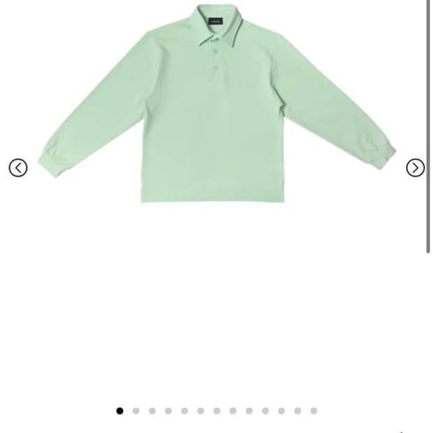 지초이 pk shirt mint