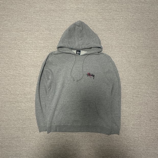 STUSSY usa made hoodie