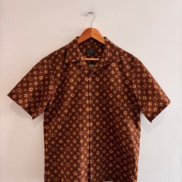 Hysteric glamour monogram shirt