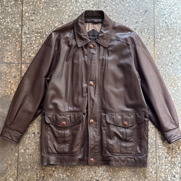 90s 입생로랑 옴므 양가죽 자켓(O29)