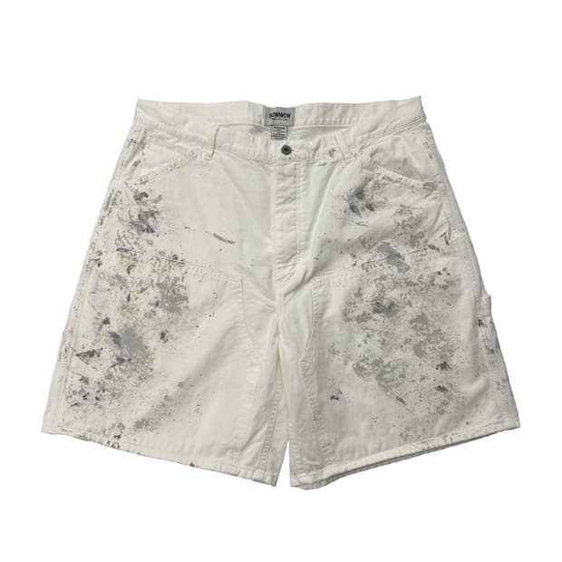 바우와우 페인터 쇼츠 화이트 L