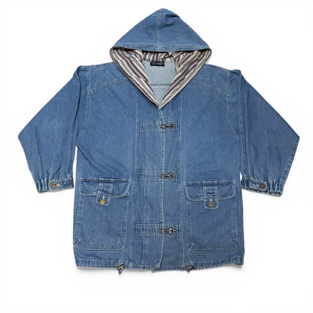 105 WEEKEND EDITION 데님 파이어맨 자켓