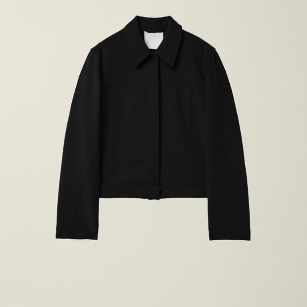 [M] 누마레 ee womens melange jacket black