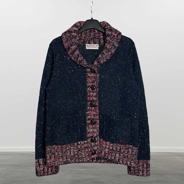 AND RABBIT 울 혼방 니트 가디건 