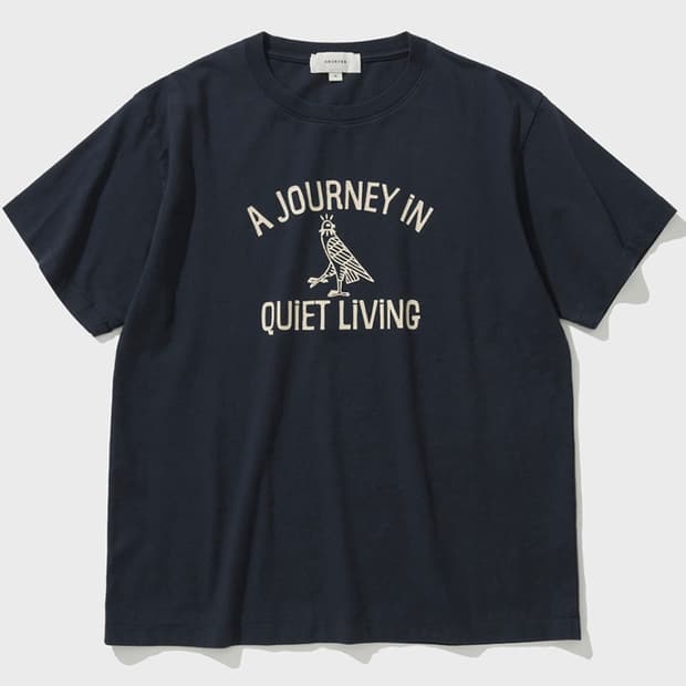 [SHIRTER] WASHED JOURNEY T-SHIRT (NAVY)