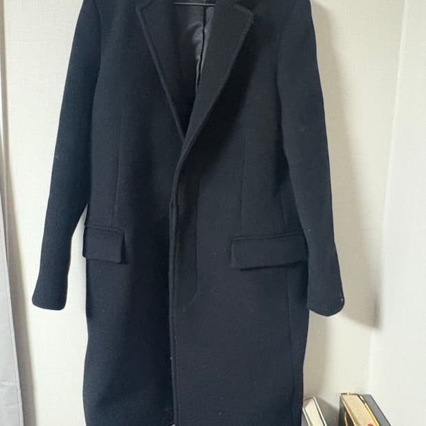 토니웩 블랙 롱 코트 L(100)