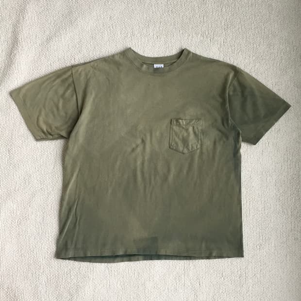 90‘s old gap 포켓티 썬페이드 올리브 그린