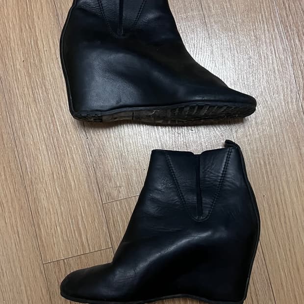 Mm6 매종마르지엘라 웨지힐 앵클부츠 36