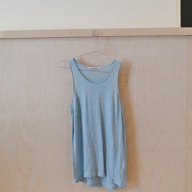 Acne Studio 린넨 민소매 탑