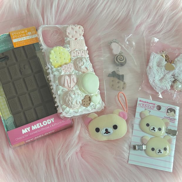 히메갸루 라떼갸루 소품 코리락쿠마 키링 