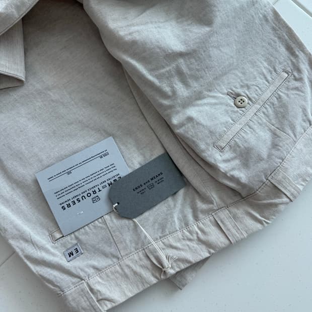 ends and means 워크 치노